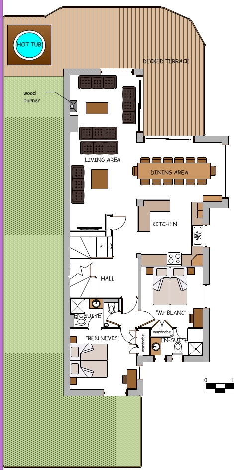 Cairn Lodge Morzine Floor Plan 2
